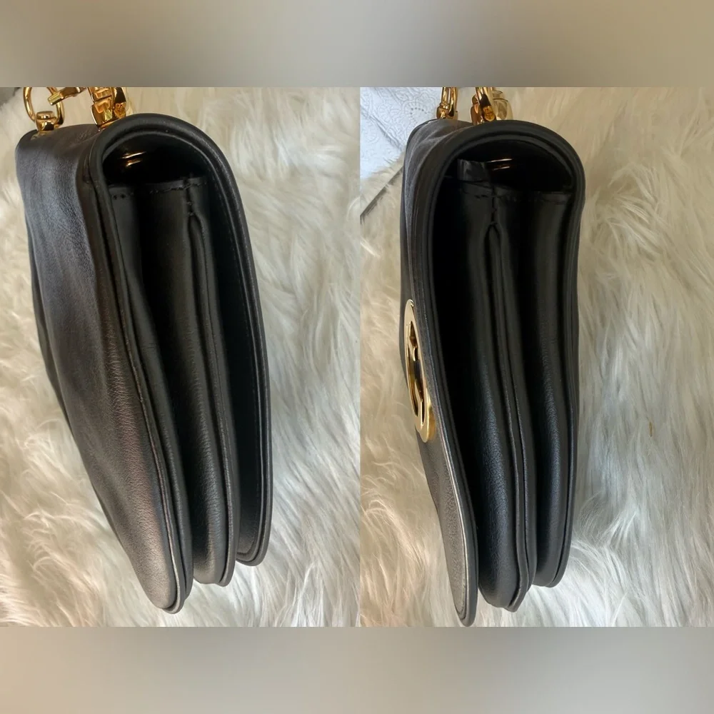 Gucci Blondie Black Leather Top Handle Bags - Picture 3 of 16